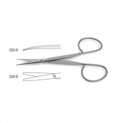 Strabismus Scissors - Ribbon-Style Ring Handle